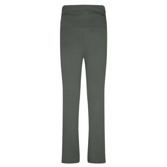 XS Converse Girls’ Fold Over Flare Leggings Grey - Picture 4 of 6